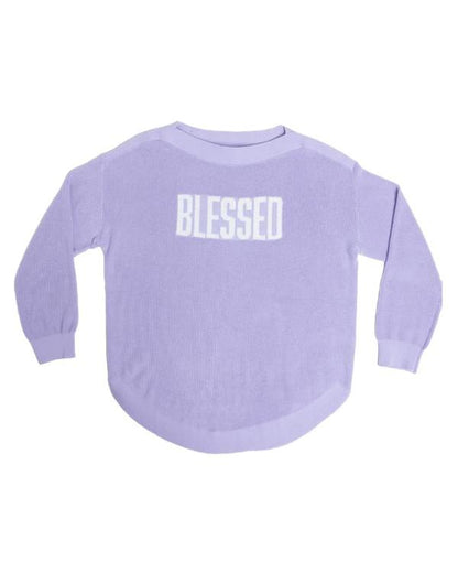 Sister Wives S21 Women's Purple Blessed Sweater - view 2
