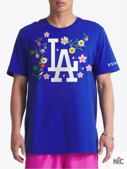 Takashi Murakami LA Dodgers T-Shirt Clanton Jacket