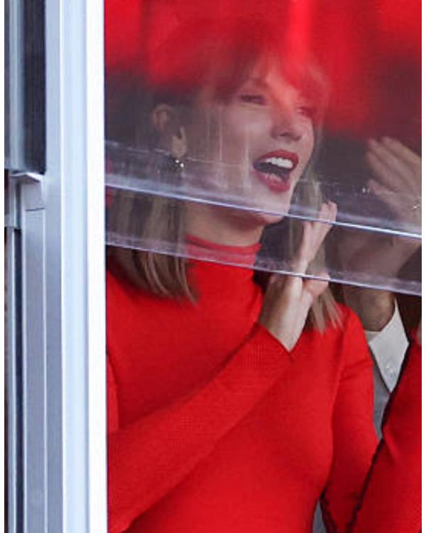 Taylor Swift Turtleneck Red Bodysuit