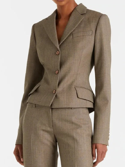 Taylor Swift Emmy Awards Brown Blazer