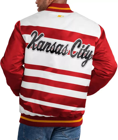 Tech N9ne Kansas City Chiefs Super Bowl Jacket - back view