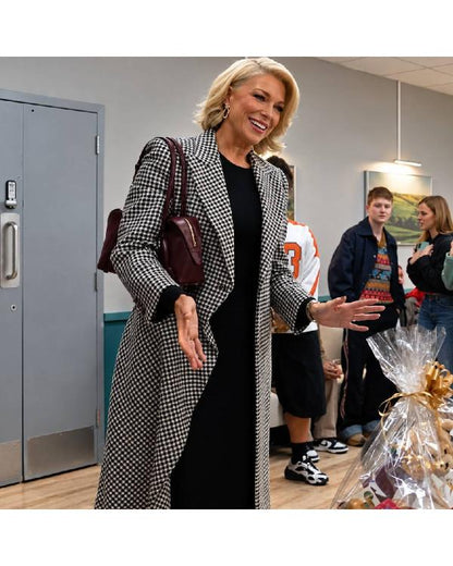 Ted Lasso S04 Hannah Waddingham Houndstooth Coat