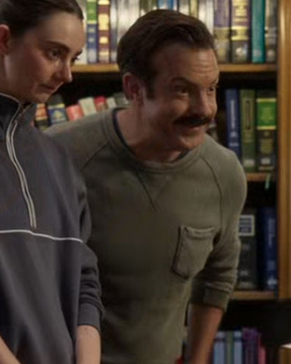 Ted Lasso S04 Jason Sudeikis Green Pocket Sweatshirt