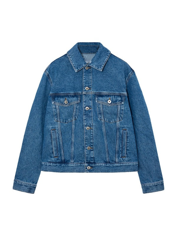 Ted Lasso S4 Button-Front Denim Jacket