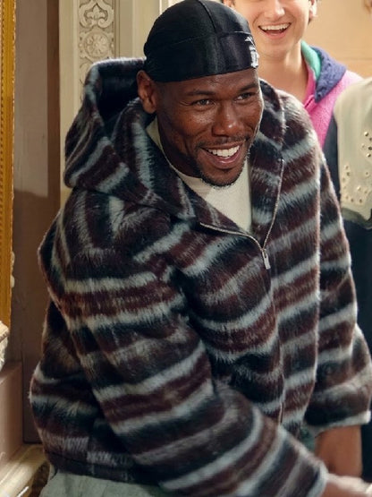 King Kenny The Celebrity Traitors S2 Plaid Hooded Jacket