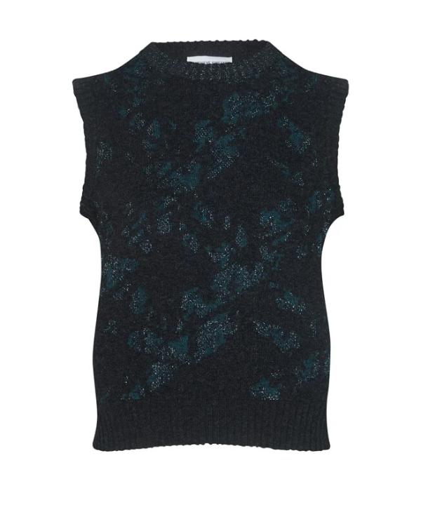 The Celebrity Traitors S02 Claudia Winkleman Charcoal Vest - view 2