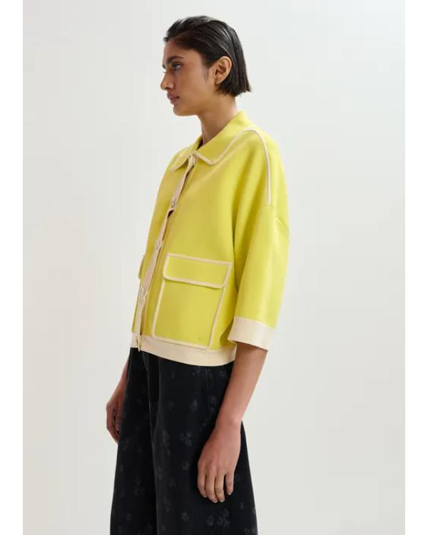 Hannah Fry The Celebrity Traitors S2 Yellow Cardigan - view 3