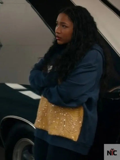 The Equalizer S5 Laya DeLeon Hayes Color Blocked Hoodie Clanton Jacket