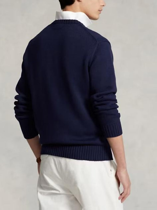 The Kardashians S8 Corey Gamble Navy Bear Sweater - view 2