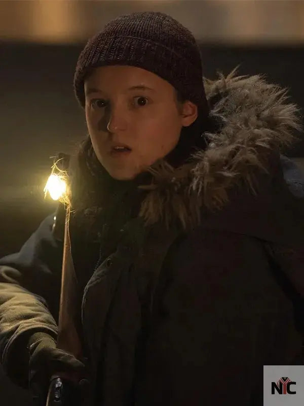 The Last Of Us S02 Ellie Williams Fur Hooded Jacket Clanton Jacket