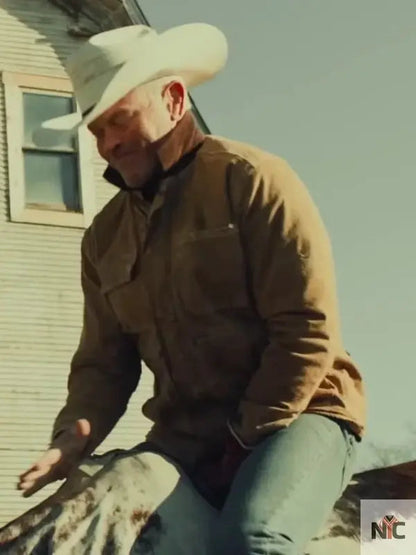 The Last Rodeo 2025 Neal McDonough Brown Jacket Clanton Jacket