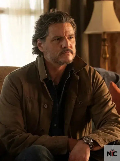 The Last of Us S02 Pedro Pascal Brown Cotton Jacket Clanton Jacket