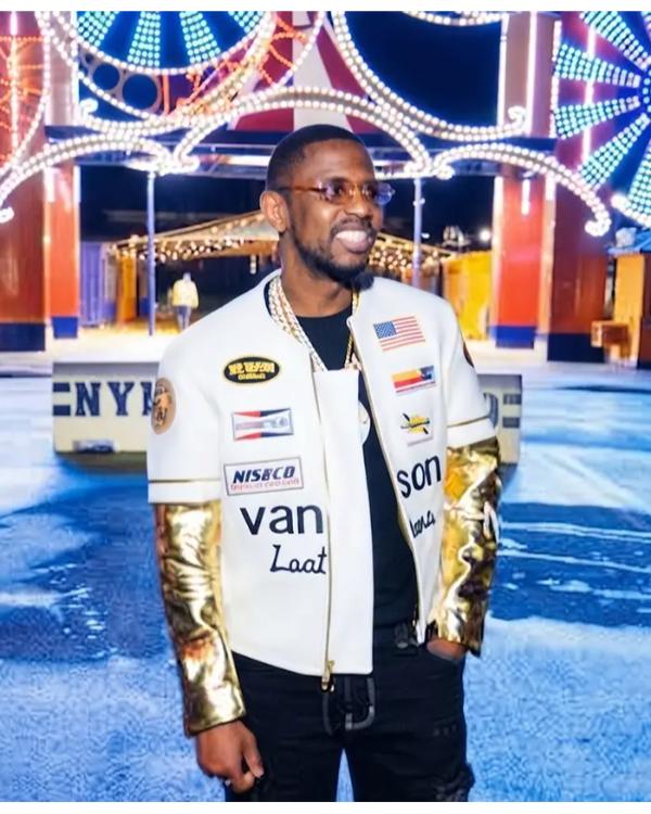Chris Brown The R&B Tour Black Leather Racing Jacket