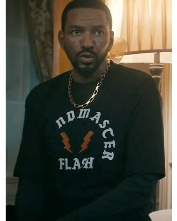 The Boys S05 Laz Alonso Grandmaster Flash Black T-Shirt WorthVee