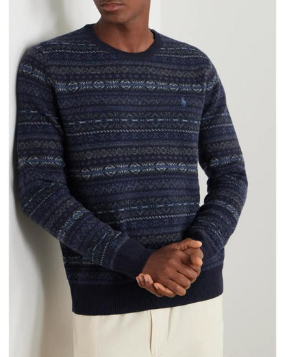 The Four Seasons S02 Will Forte Fair Isle Crewneck Sweater WorthVee