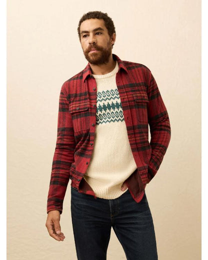 The Four Seasons S02 Will Forte Red Plaid Shirt WorthVee