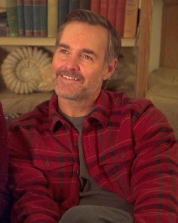 The Four Seasons S02 Will Forte Red Plaid Shirt WorthVee