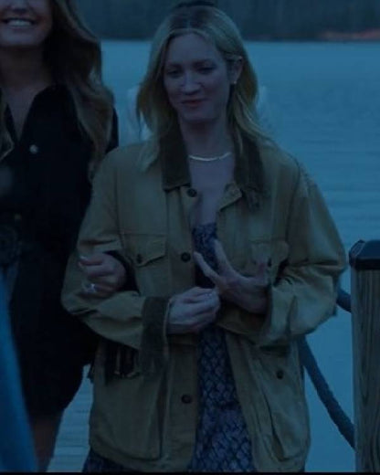 The Hunting Wives Brittany Snow Brown Jacket Clanton Jacket