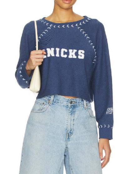 The View 2026 Ana Navarro Knicks Blue Sweater