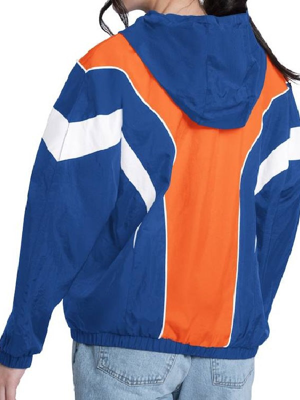 The View Whoopi Goldberg New York Knicks Colorblock Jacket
