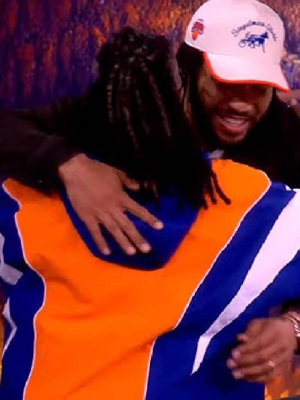 The View Whoopi Goldberg New York Knicks Colorblock Jacket