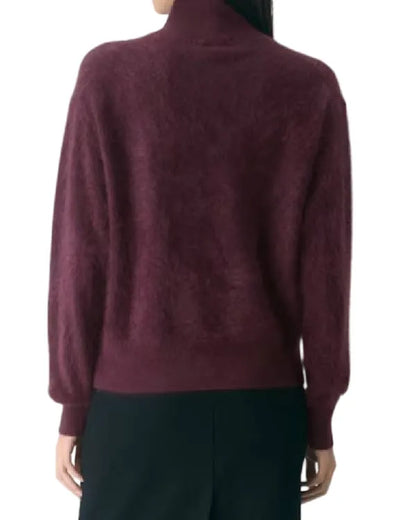 The Young and the Restless Sharon Newman Plum Purple Fluffy Sweater