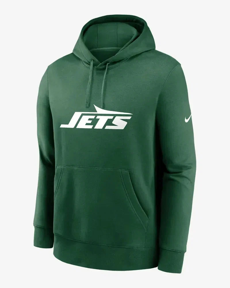 NFL New York Jets Club Logo Hoodie Clanton Jacket
