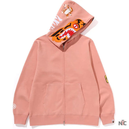 Tiger Full Zip Hoodie Mens Clanton Jacket
