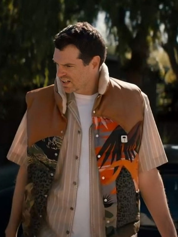 Timothy Simons Nobody Wants This Printed Vest