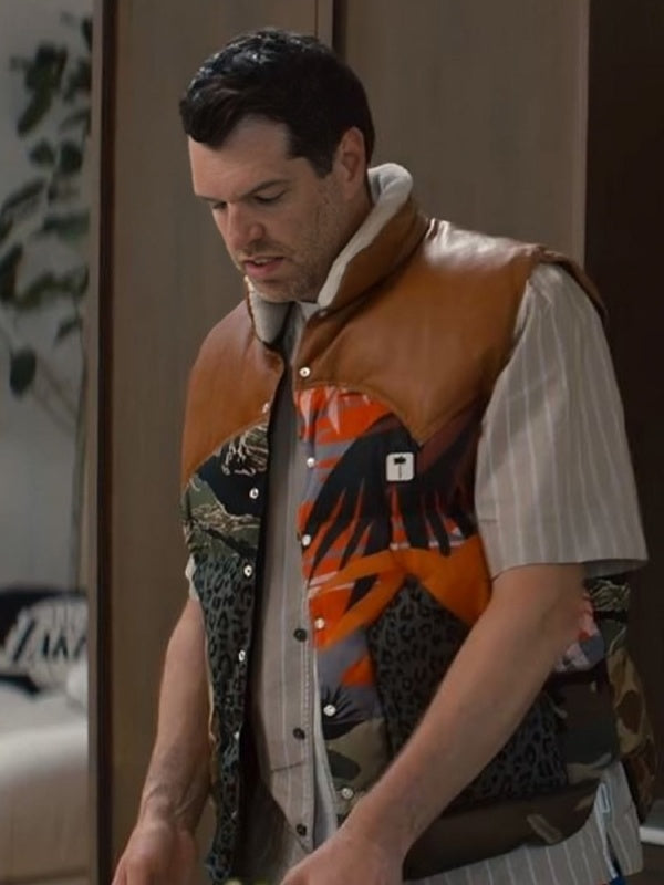 Timothy Simons Nobody Wants This Printed Vest