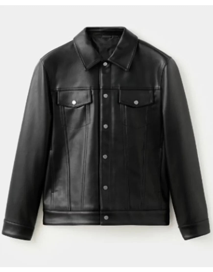 Tip Toe 2026 Alan Cumming Black Leather Jacket WorthVee
