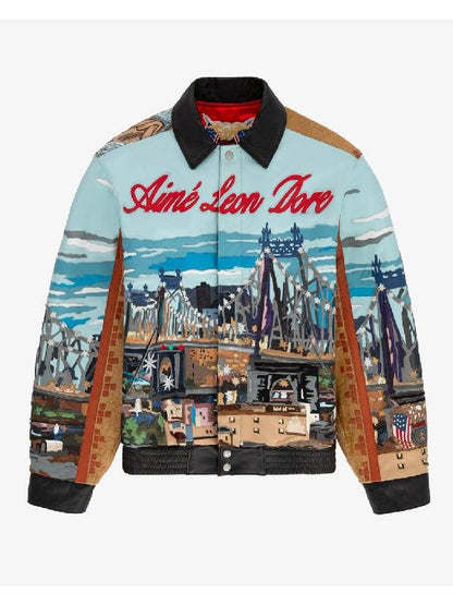Today 2026 Karl-Anthony Towns Printed Leather Jacket
