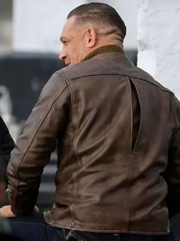 Tom Hardy Mobland S2 Brown Leather Jacket