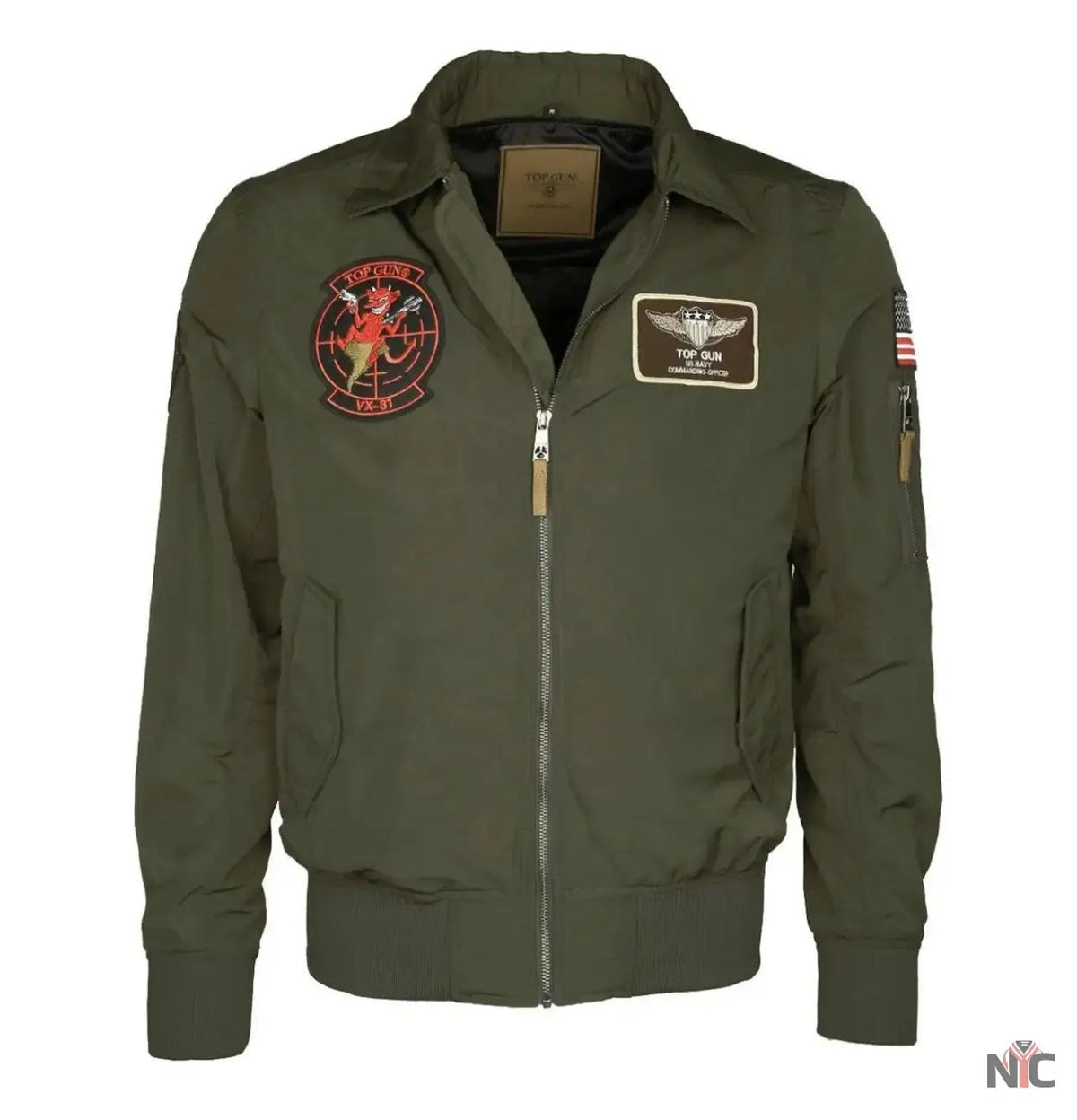 Top Gun Aviator Jacket Clanton Jacket