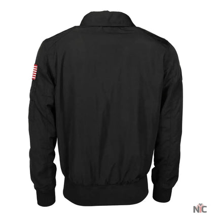Top Gun Flight Black Jacket Clanton Jacket