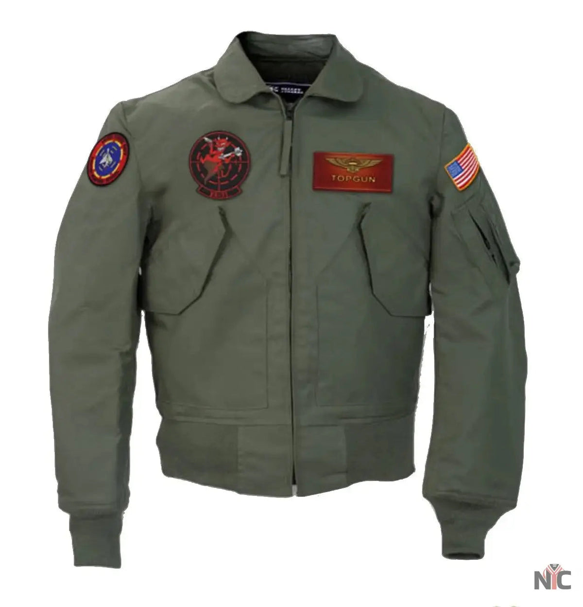 Top Gun Maverick CWU Cotton Flight Jacket Clanton Jacket