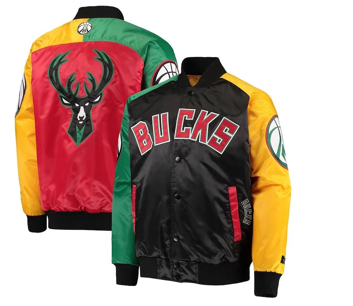 Ty Mopkins Milwaukee Bucks Satin Jacket - alternate view