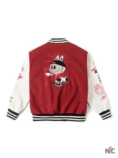 Vans The Monsters Labubu Varsity Jacket Clanton Jacket