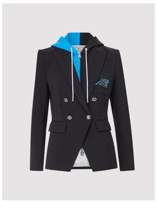 Veronica Beard x NFL Dickey Carolina Panthers Jacket
