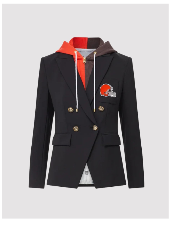 Veronica Beard x NFL Dickey Cleveland Browns Jacket