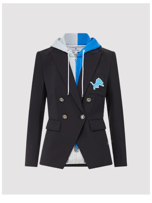 Veronica Beard x NFL Dickey Detroit Lions Jacket