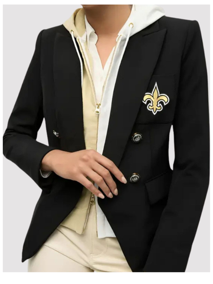 Veronica Beard x NFL Dickey New Orleans Saints Jacket