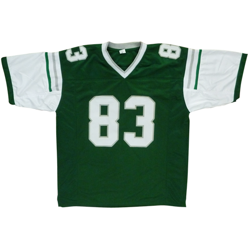 Vince Papale Autographed Philadelphia Eagles (Green #83) Custom Jersey - Beckett WorthVee