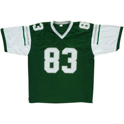 Vince Papale Autographed Philadelphia Eagles (Green #83) Custom Jersey - Beckett WorthVee