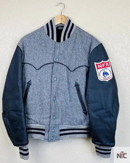 Vintage National Finals Rodeo 1991 Varsity Jacket Clanton Jacket