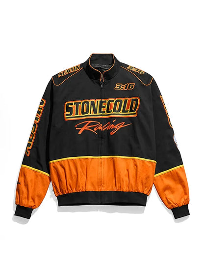 WWE Stone Cold Lightweight Racing Jacket