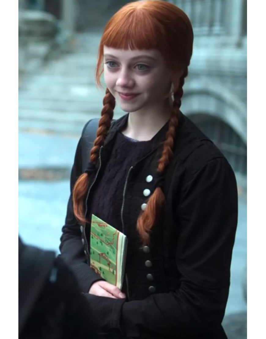 Wednesday S02 Evie Templeton Drummer Jacket