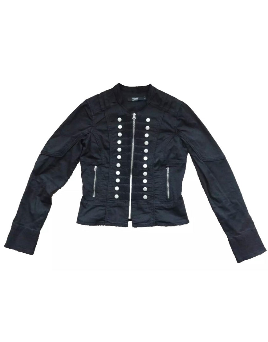 Wednesday S02 Evie Templeton Drummer Jacket