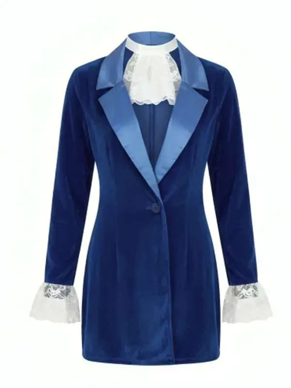 Womens 60s Swinger Costume Coat