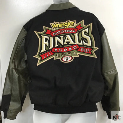 Wrangler NFR Leather Jacket Clanton Jacket